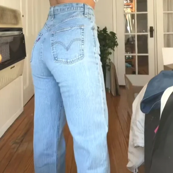 Levi's Ribcage Straight Ankle W29 L27 - Picture 6 of 7